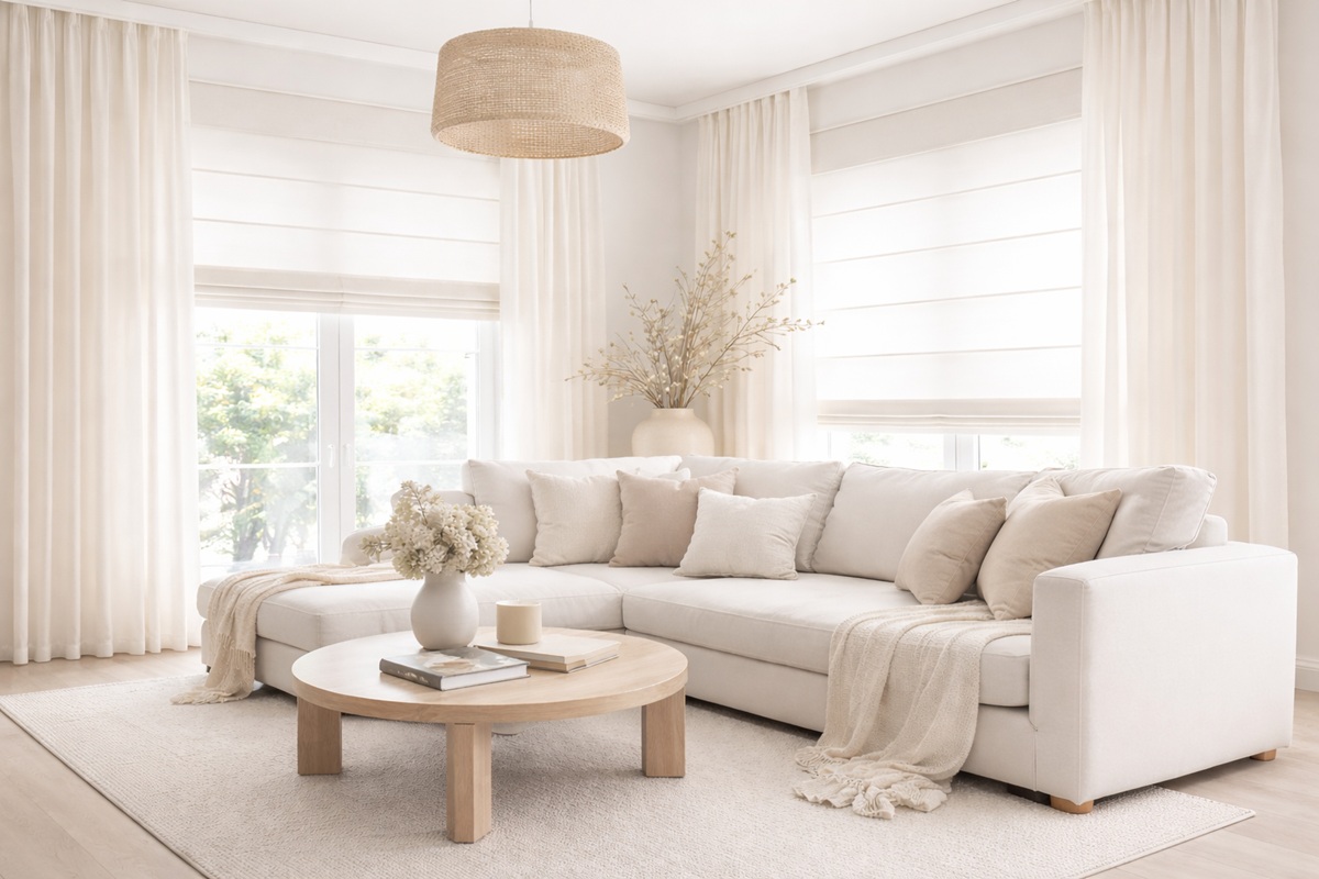 biała tkanina konopna